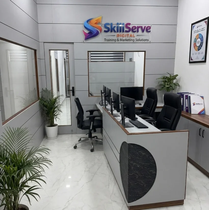 Skill Serve Digital digital marketing institute in Mohali classroom training environment